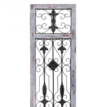 Panel Decorativo Puerta Antigua Gris Rozado  Paneles Decorativos