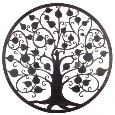 Adorno pared árbol de la vida hojas  Paneles Decorativos