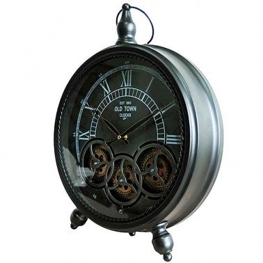 Reloj de Sobremesa Retro Mecanismo Visible  Relojes Decorativos