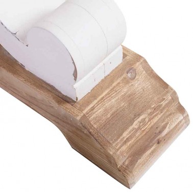 Mesa comedor madera blanco decapado Serie Ainu  Mesas Comedor