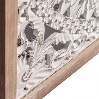 Adorno pared madera tallada Serie Lianon  Paneles Decorativos