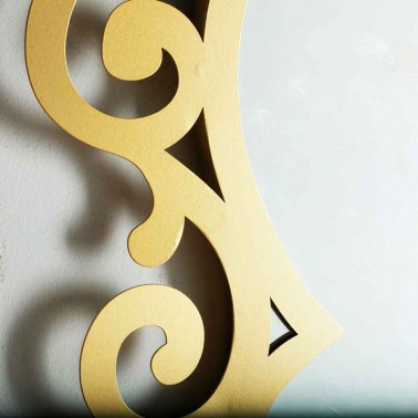 Espejo de pared marco dorado estilo Árt Decó  Espejos