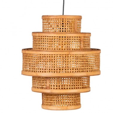 Lámpara de Techo colgante de Bambú  Lámparas de techo
