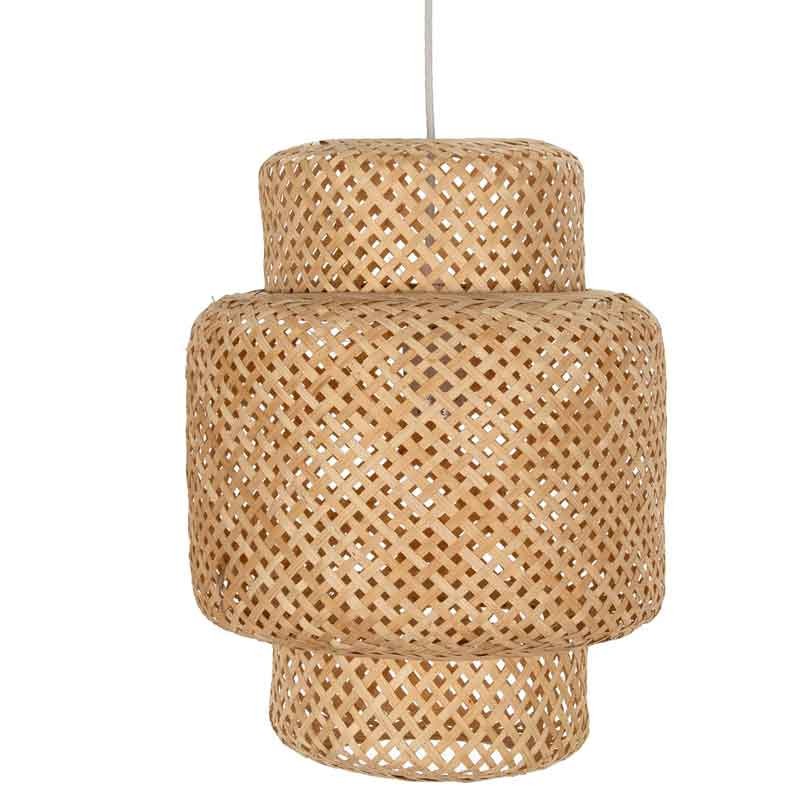 Lámpara de techo bambú natural  Lámparas de techo