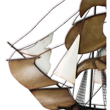 Adorno pared barco galeón  Paneles Decorativos