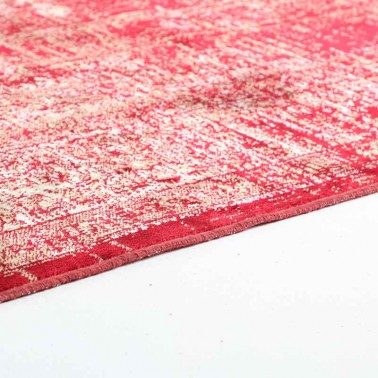 Alfombra rectangular roja 225x160 cm  Alfombras