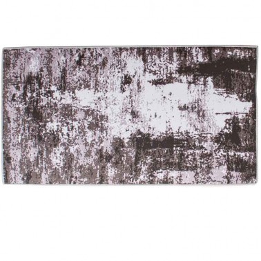 Alfombra rectangular moteada tonos marrones 230x160 cm  Alfombras