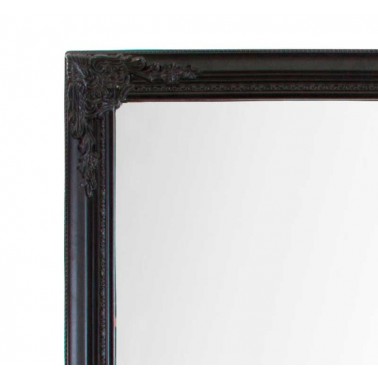 Espejo de pared marco negro estilo provenzal  Espejos