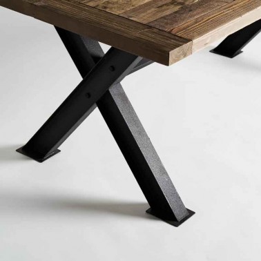 Mesa comedor estilo industrial madera reciclada  Mesas Comedor