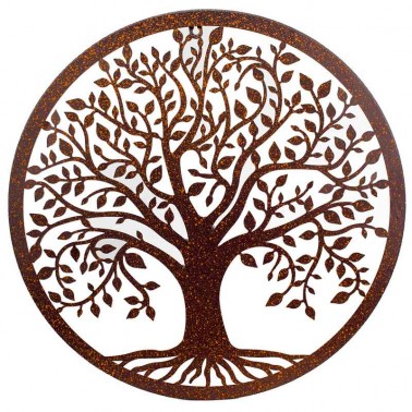 Adorno pared árbol de la vida moteado  Paneles Decorativos