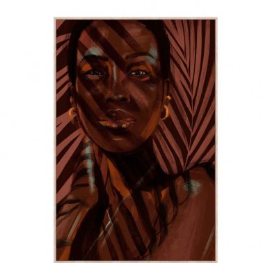 Cuadro mujer entre sombras pintado al óleo  Cuadros
