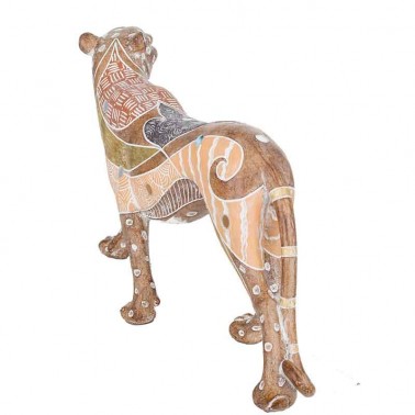 Figura leopardo estilo étnico  Figuras y Jarrones