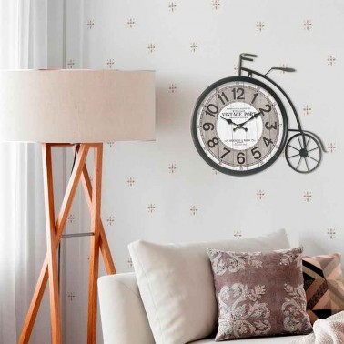 Reloj de pared bicicleta vintage  Relojes Decorativos