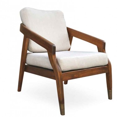 sillones con cojines sillón de madera