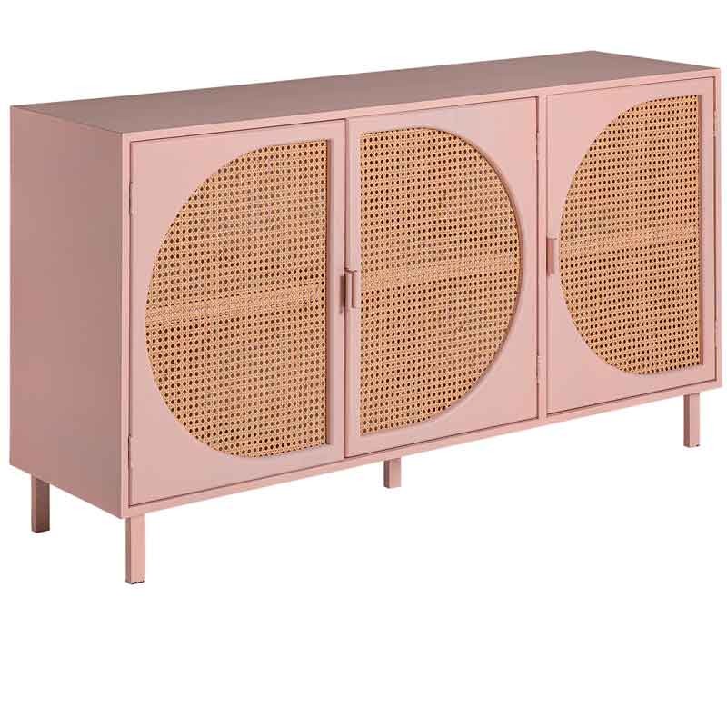 muebles color rosa aparador bufet