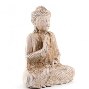 Tienda estatua de Buda de madera