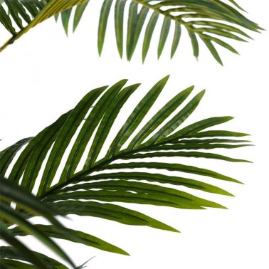 Planta artificial palmera color verde de 210 cm de alto.