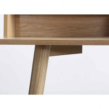 Mesa escritorio con cajón, muy práctica, y fácil de combinar.
