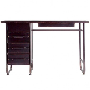 Mesa escritorio estilo industrial, ideal para oficina, despacho o estudio.