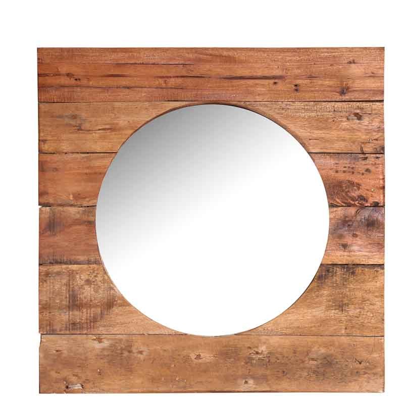 Cómo hacer un espejo de madera nórdico
