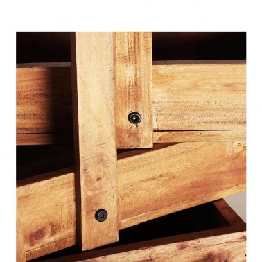 Tras bandejas con asa en distintos tamaños, fabricadas en madera de caoba, ideal para tu terraza o jardín.