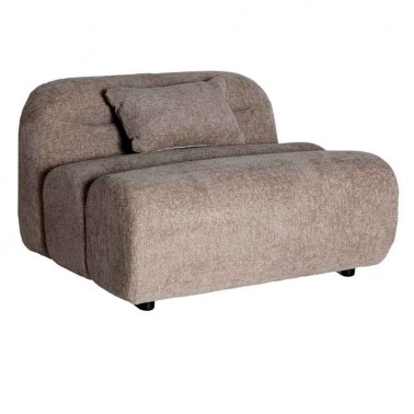 Sofá modular gris pardo,, muy cómodo y elegante