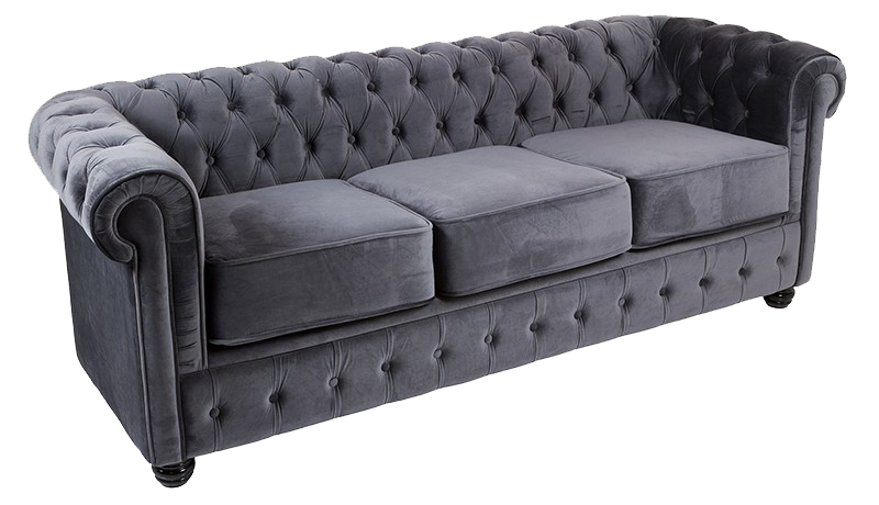 sofá gris